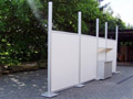 4-Kammersystemwand Viereckstütze